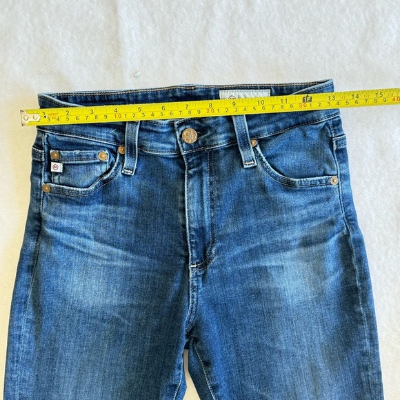 AG Adriano Goldschmied Skinny Blue Jeans Stretchy Size 26R - Picture 6 of 11